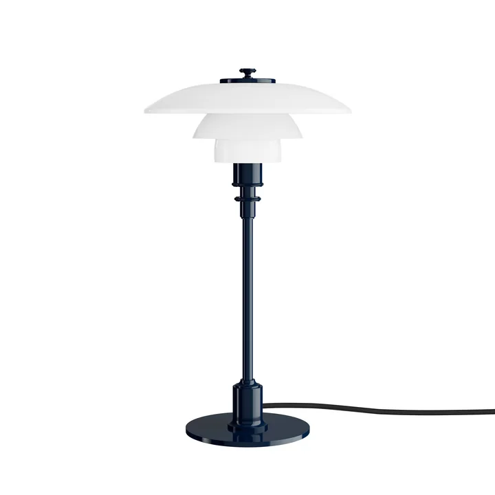 Louis Poulsen - Lampe de table PH 2/1 Glossy, bleu foncé
