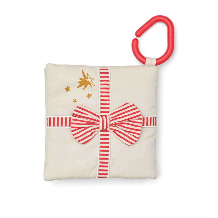 LIEWOOD - Livre en tissu Fey, Festive / sandy