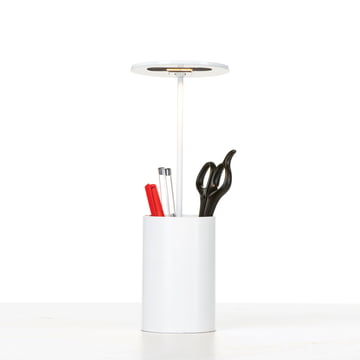 Formagenda - Lampe de table E.T. , blanc - avec crayons