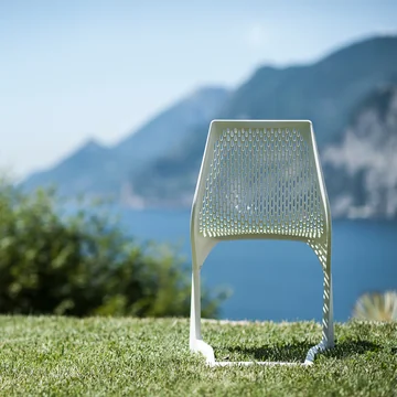 Plank - Myto Chaise, extérieur, blanc 