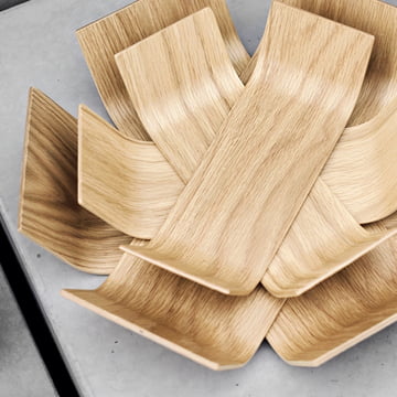 BeDesign - Coupe Lily, petit, chêne verni