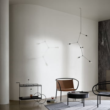 Menu - Suspension lumineuse Harrison Chandelier