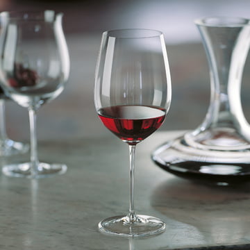 Verres pour vins de Bourgogne et de Bordeaux
