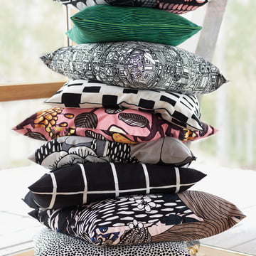 Housses de coussins de Marimekko