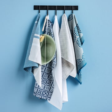 Torchons Skyline et Waffle de Juna