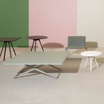 Table Up & Down Zèbre par Fast