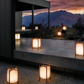 La lampe à batterie Ambient Lanterne de Gloster