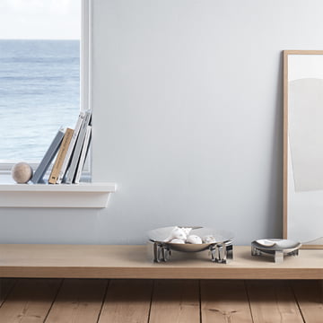 Bol de fréquence de Georg Jensen sur le buffet