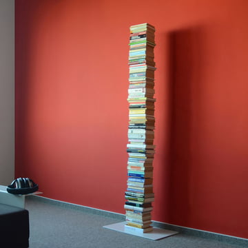 Booksbaum Big Étagère sur pied simple de Radius Design en blanc