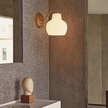 VL Ring Crown 1 applique Louis Poulsen en laiton / blanc