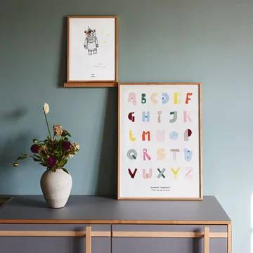 Space Traveller 30 x 40 cm de Paper Collective