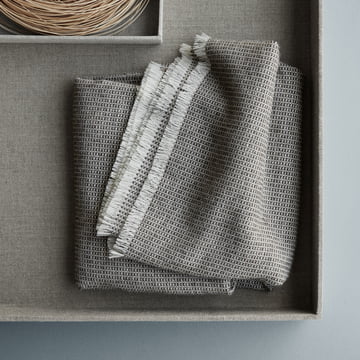 Couverture de briques, blanc / gris clair / gris par Elvang