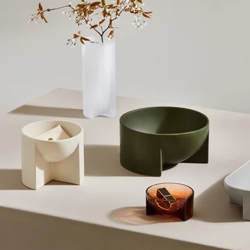 Bols kuru de Iittala en verre et céramique