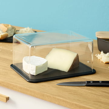 Contain-It Boîte à fromage de Rig-Tig by Stelton dans la couleur noir