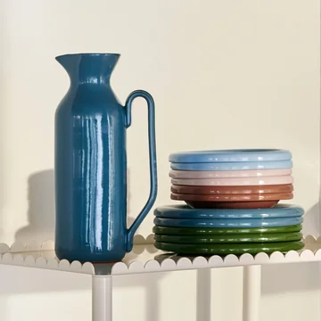 Barro Pot, grand, bleu foncé de HAY