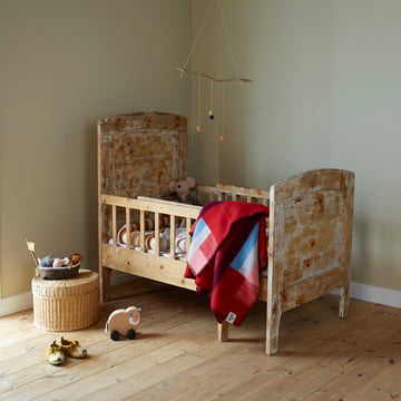 Røros Tweed - Mikkel Couverture en laine pour bébé