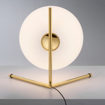 Flos - IC T1 Low lampe de table, or 24k (10th Anniversary Edition)