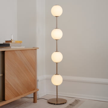 Audrey LED Lampadaire, laiton de Umage