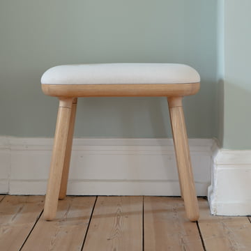 Umage - Paff tabouret, H 46,5 cm, chêne / white sands