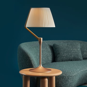 Kartell - Angelo Stone LED lampe de table, cuivre