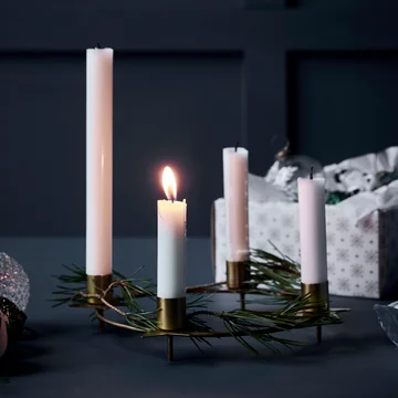 House Doctor - Stage Chandelier Ø 25 x 5 cm, laiton antique