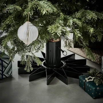 House Doctor - Star Support pour sapin de Noël, Ø 47 cm, vert foncé