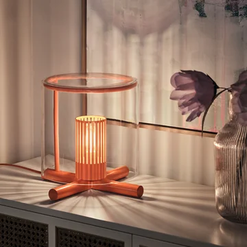 Design House Stockholm - Fireplace lampe de table, orange