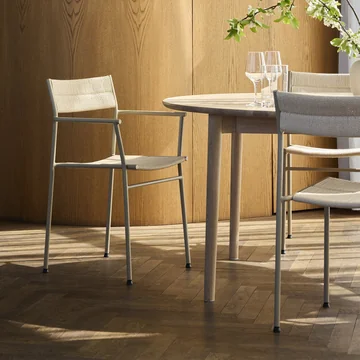 Northern - Vev fauteuil, beige gris / nature