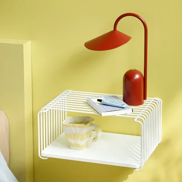 Montana - Panton Wire Étagère mi-hauteur 25,7 cm, snow