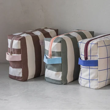 Mette Ditmer - BRING IT Trousse de toilette, 26 x 20 cm, marron