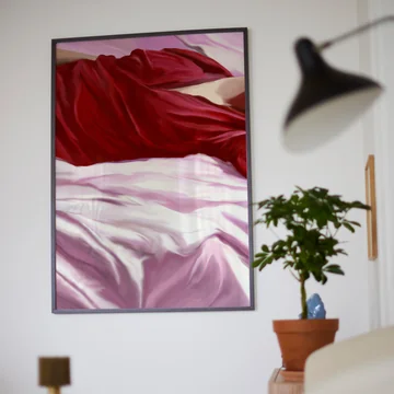 Paper Collective - Burgundy Shirt Poster, 100 x 140 cm