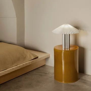 Taite lampe de table, lily white de Blomus