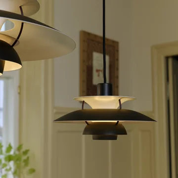 Louis Poulsen - PH 5 Mini lampe suspendue, noir (Black Edition 2025)