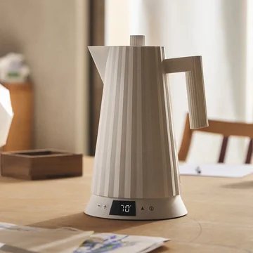Alessi - Bouilloire Plissé avec réglage de la température