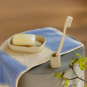 Marimekko - Unikko gobelet pour dentifrice, nature