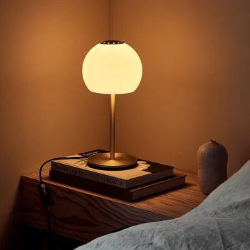 Frandsen - Ball Lampe de table en verre, sand grey