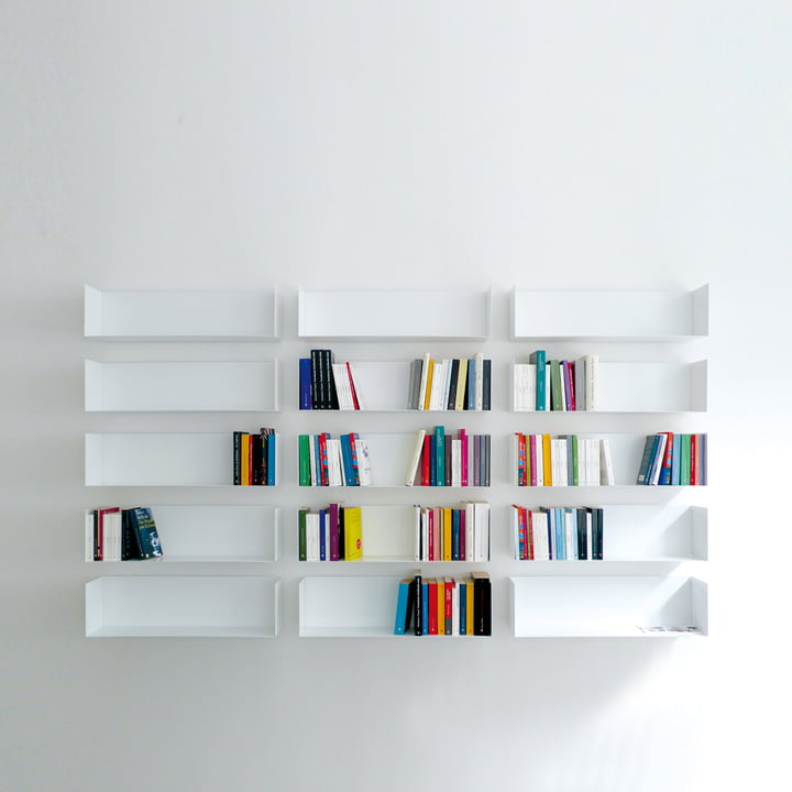 Les étagères linea1 a pour livres et DVD