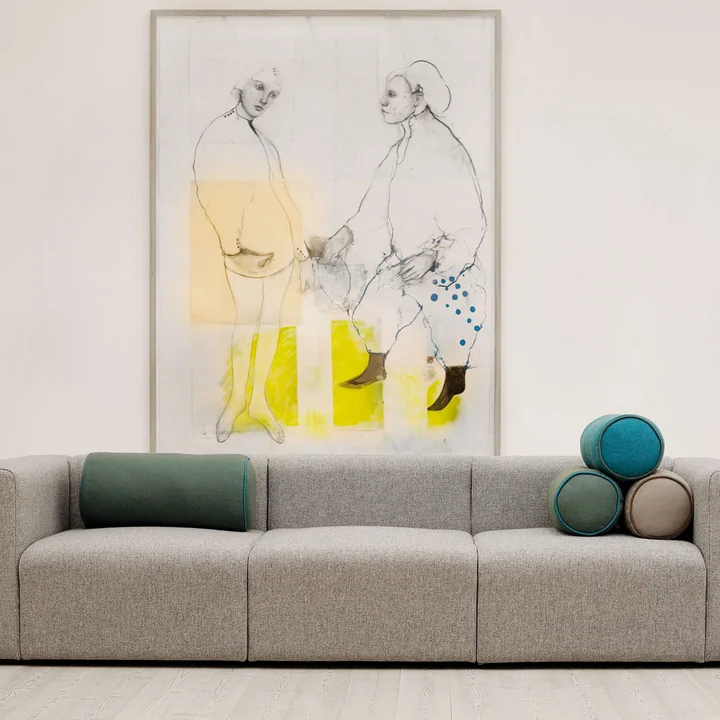 Mags Sofa de HAY dans la vue d'ambiance