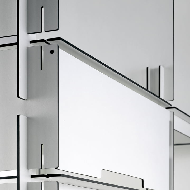 Plattenbau Système étagères à emboiter, vue détaillée