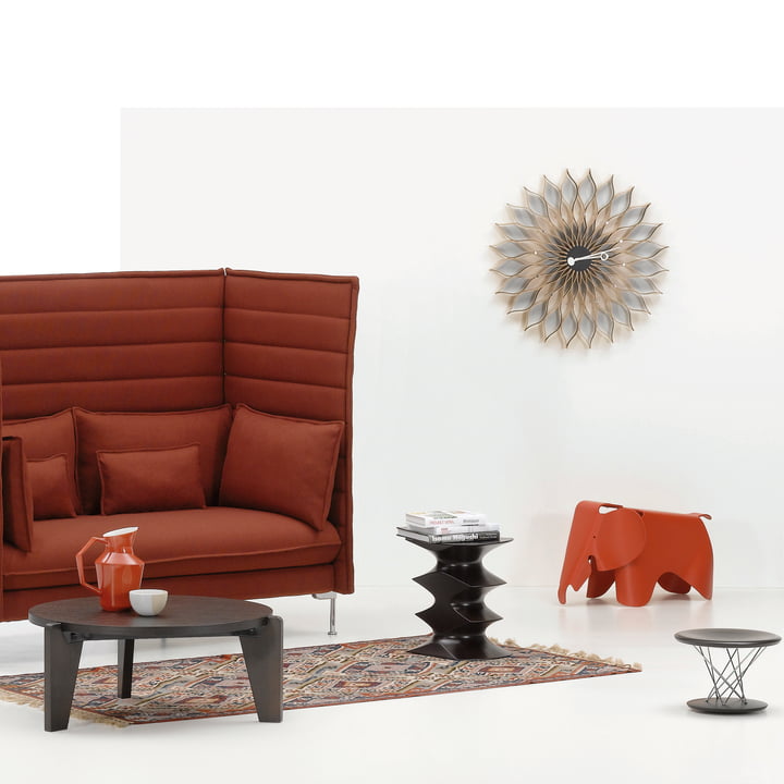 Vitra - Sunflower Clock et Eames Elephant - Ambiance