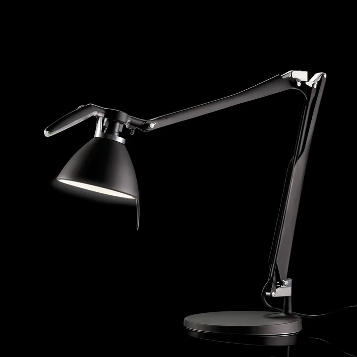 Fortebraccio -Lampe de bureau de Luceplan en noir