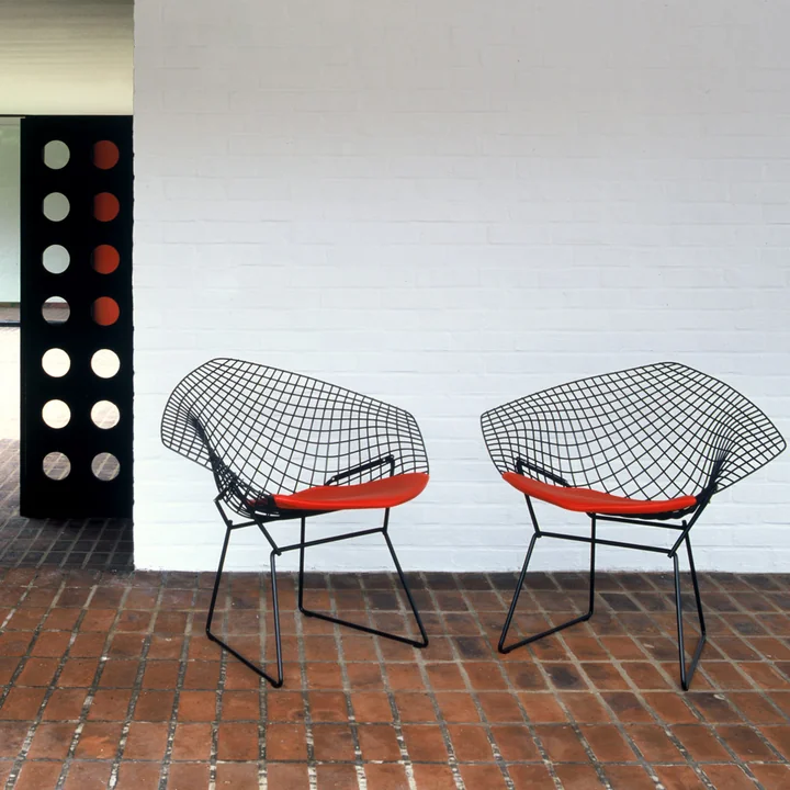 Bertoia Diamond fauteuil de Knoll