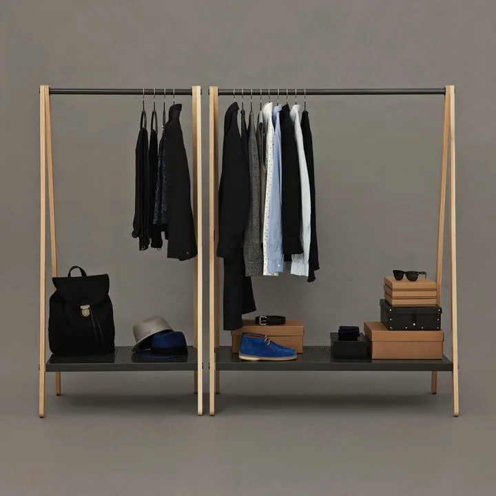 Normann Copenhagen - Toj Porte-manteau, ambiance gris