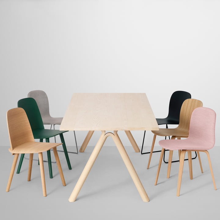 Muuto - Split table, frêne