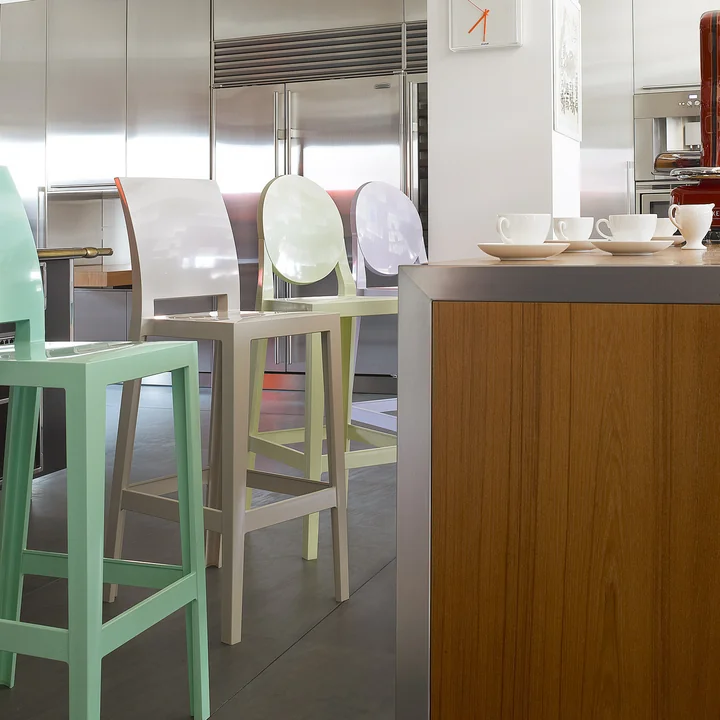 One More, One More Please Tabouret de bar, ovale H 110 cm de Kartell