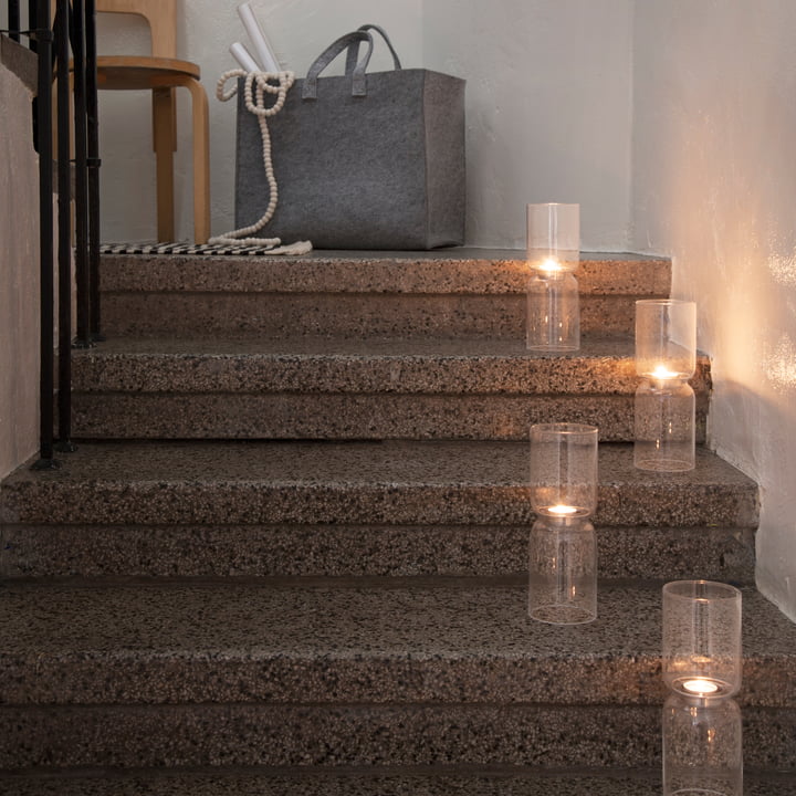 Les sacs Meno et Lantern Chandeliers de Iittala