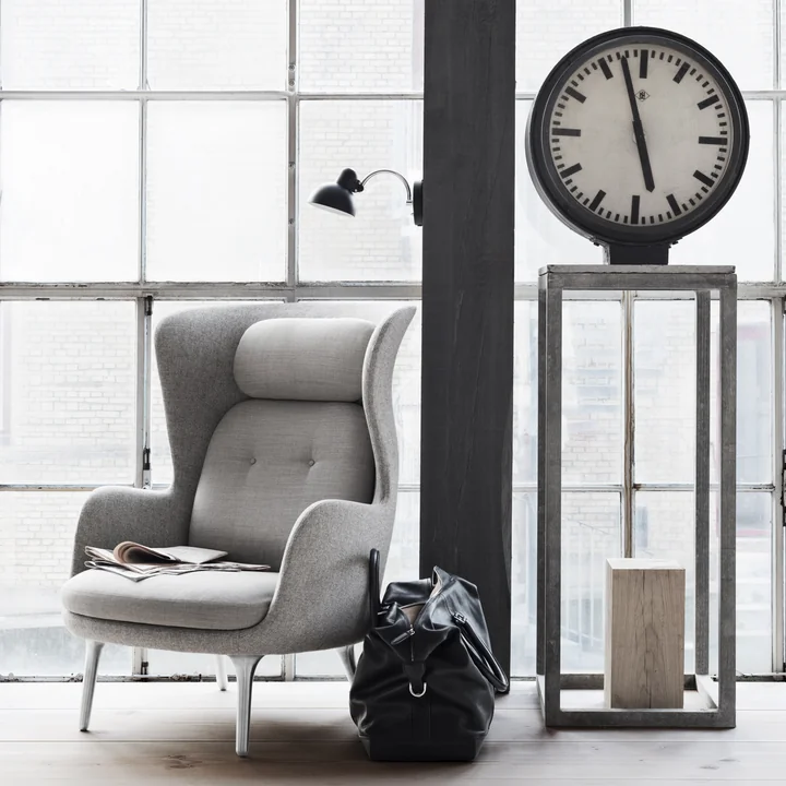 Fritz Hansen - Ro fauteuil, gris clair