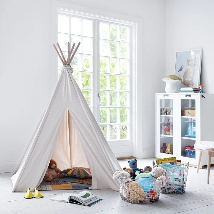 Corbeille en fil pour la chambre d'enfants