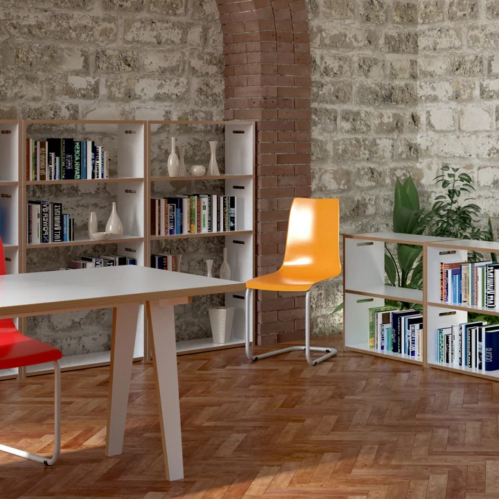 A la fois buffet et étagère murale