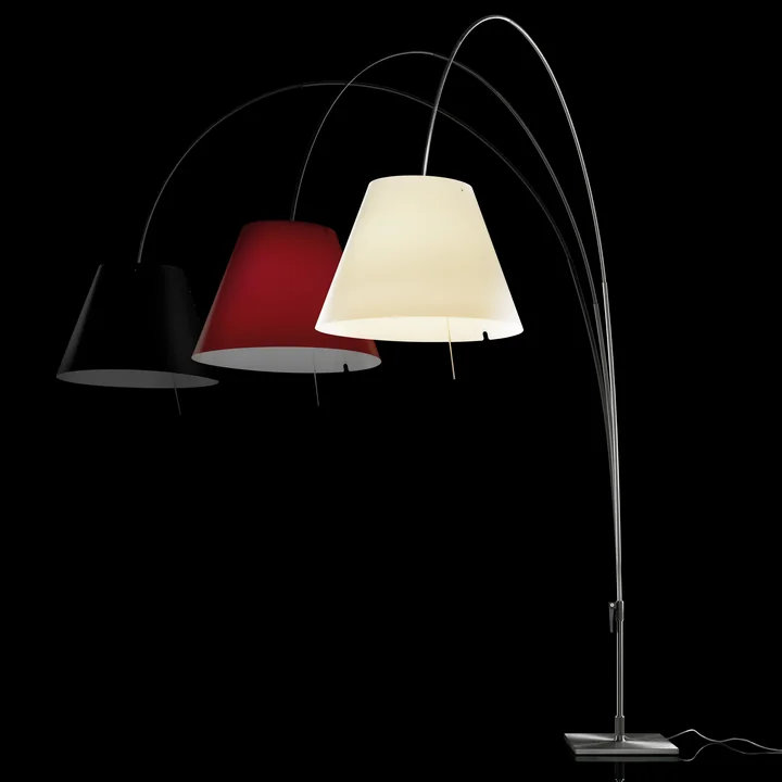 Luceplan - Lampadaire Lady Costanza, Trio